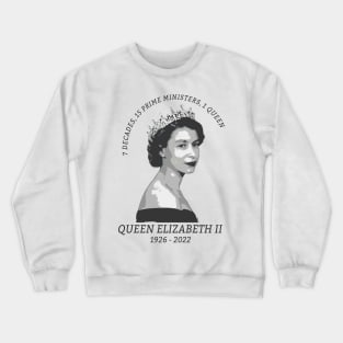 rip queen elizabeth ii Crewneck Sweatshirt